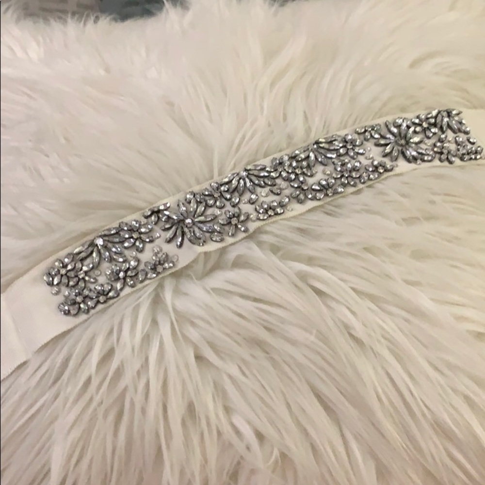 J.Crew Bridal Crystal Embellished Belt